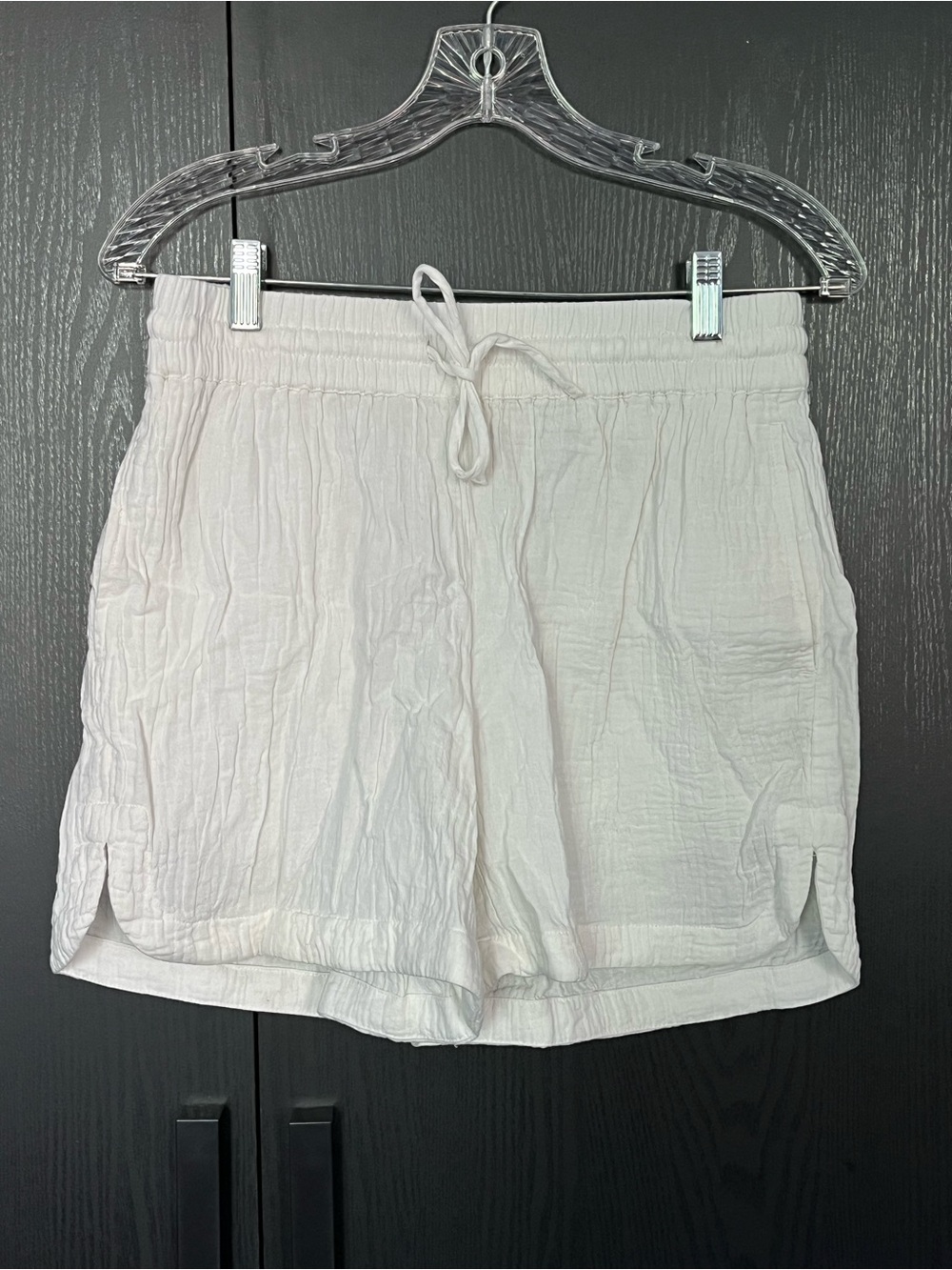 NWT Pact Organic Coastal Double Gauze Curved Hem Short